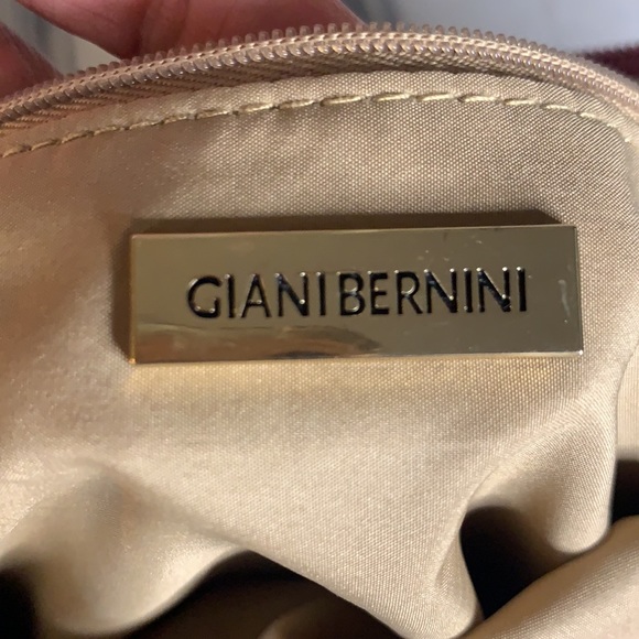 GIANI BERNINI OSTRICH SATCHEL BAG - Picture 9 of 12